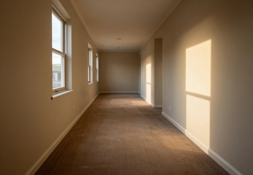 Restored office in Parliament House after flood damage repair